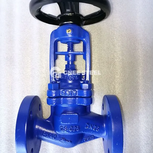 Válvulas globais de selo abaixo