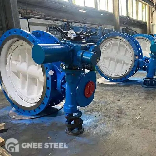 Válvula de borboleta de vedação de linha central