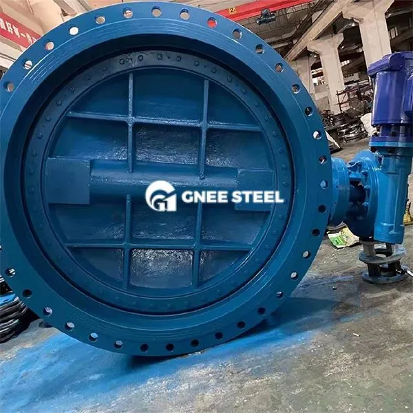 Válvula de borboleta de flange