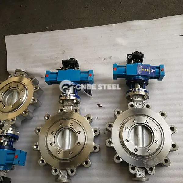 Válvulas de borboleta de aço duplex