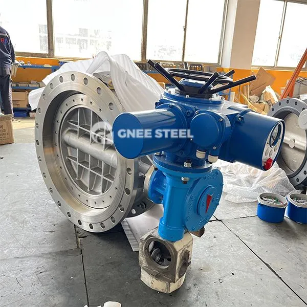 Válvulas de borboleta com deslocamento triplo elétrico