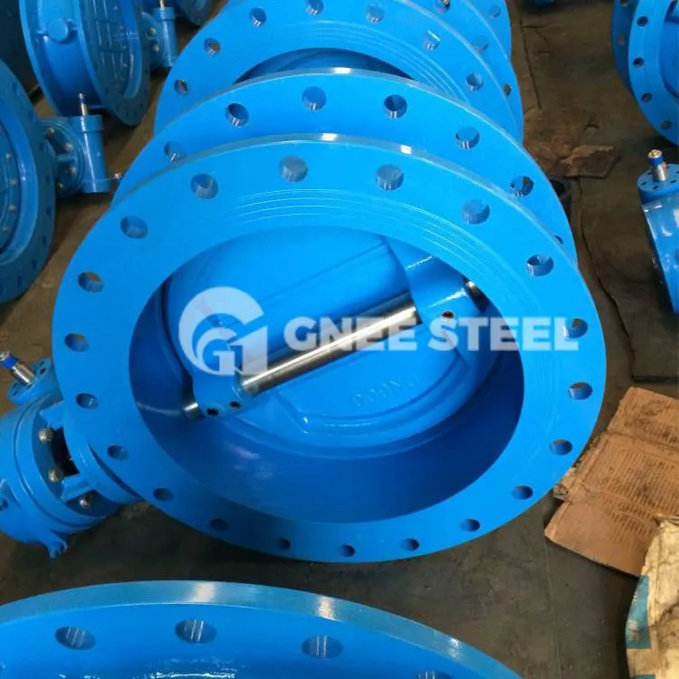 Válvula borboleta flangeada de alto desempenho