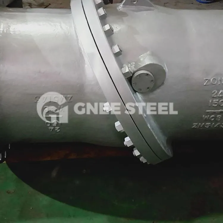 Válvulas de retenção de disco basculante flangeadas