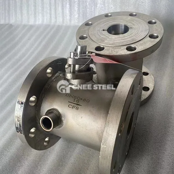 Válvula de esfera jaqueta