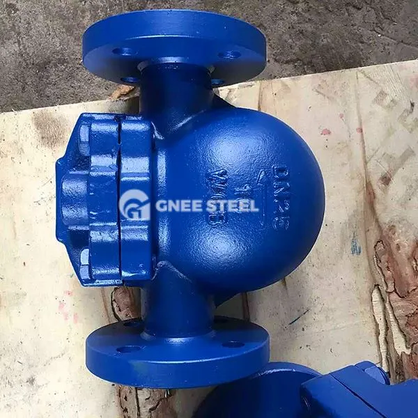 Válvula de esfera operada por alavanca