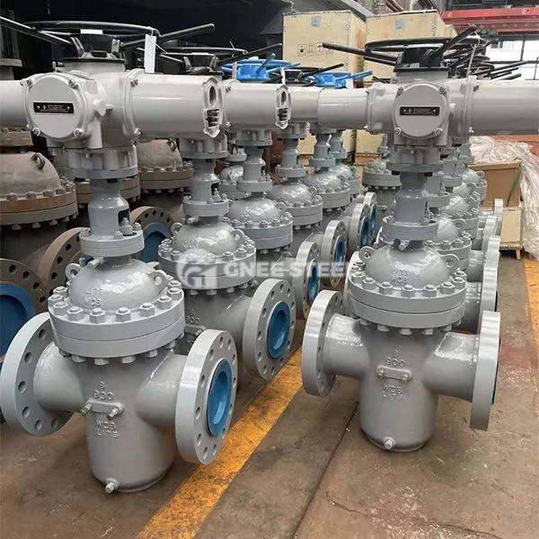 Válvula de portão de discos duplos paralelos