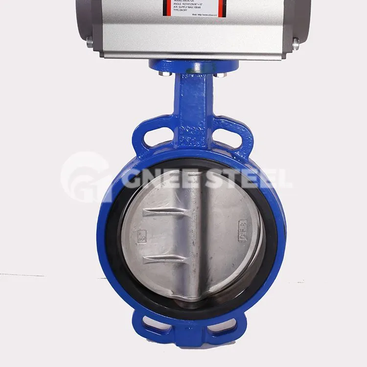 Válvula borboleta pneumática