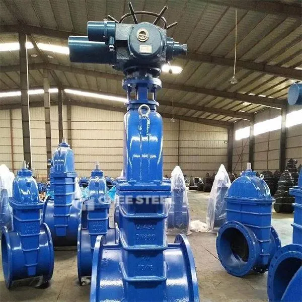 Válvula de portão com sentado macio