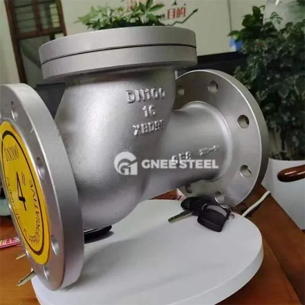 Válvula de retenção de bola de aço inoxidável